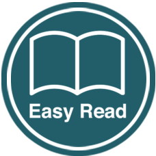 Easy read icon 